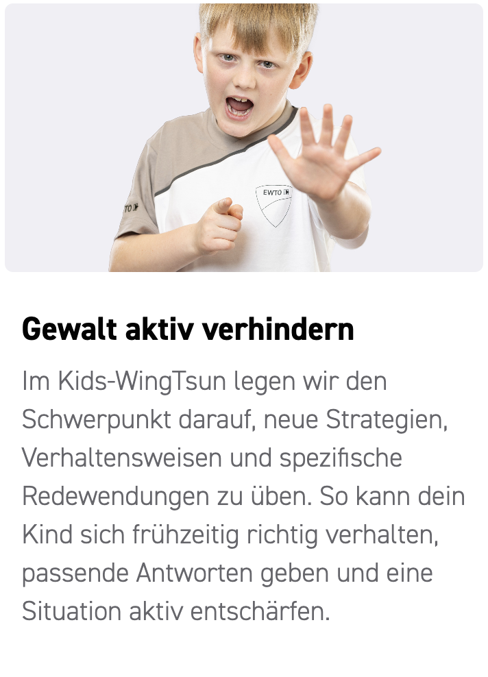 Selbstverteidigung für Kinder